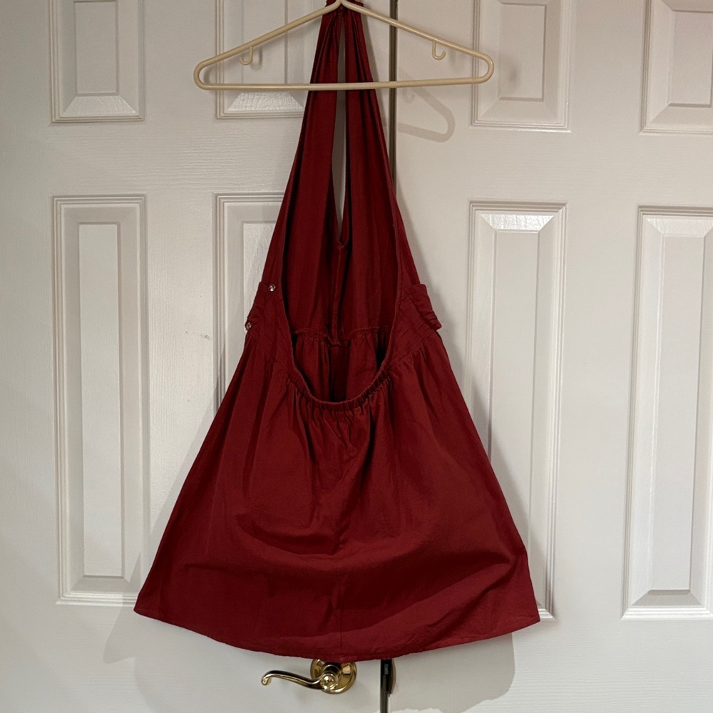 ASOS Rust Red Sleeveless Top - Picture 3 of 6